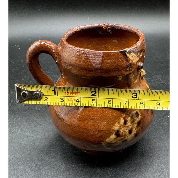 Vintage 1970's Retro Stoneware Pottery Owl Coffee Tea Espresso Cup -S1N - Picture 7 of 11